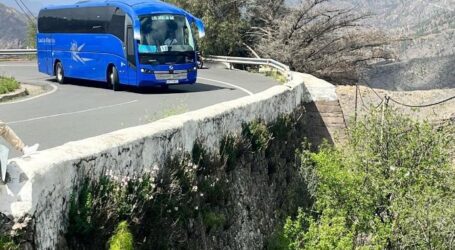 El Cabildo invierte 250.000 euros para mejorar la seguridad del acceso a Tejeda
