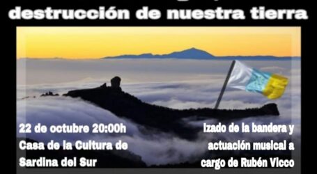 Sardina del Sur conmemorará el 62 aniversario de la bandera de las siete estrellas verdes